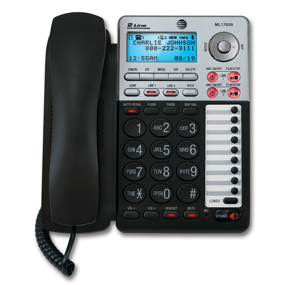 PHONE,ML17939,2 LINE,BK